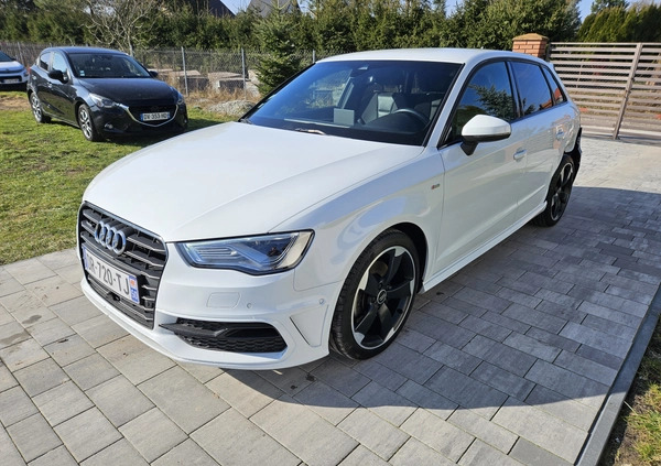 Audi A3 cena 43900 przebieg: 257000, rok produkcji 2015 z Zamość małe 326